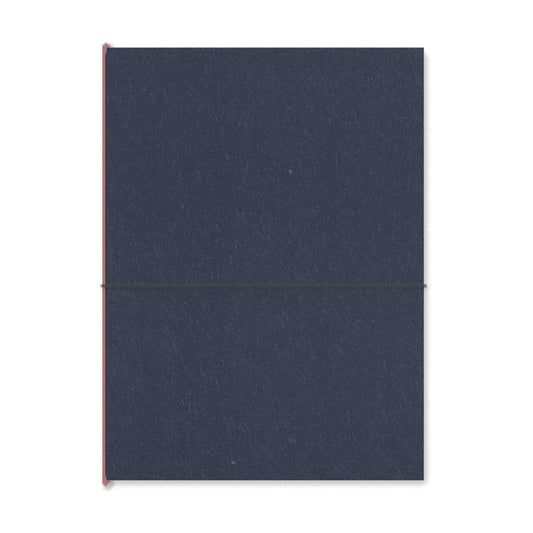 navy. wood-bound a5