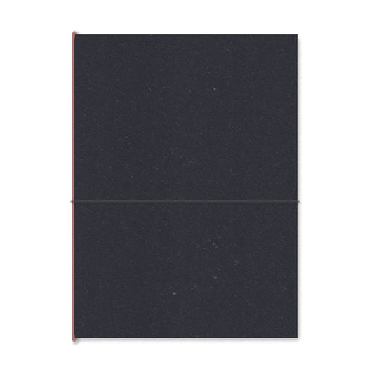 black. wood-bound a5